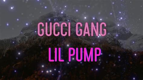 gucci gand|gucci gang meaning.